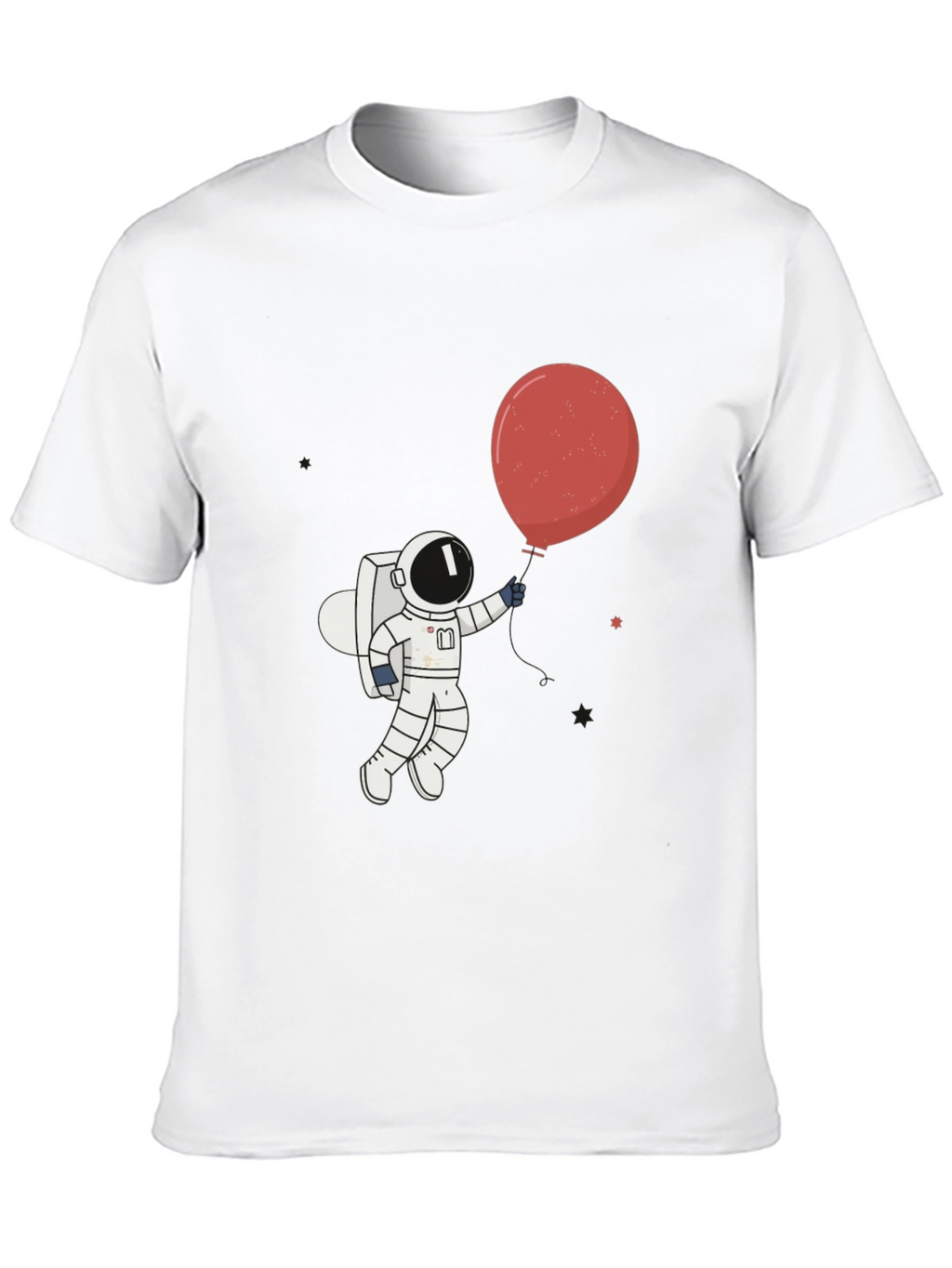 Astronaut Balloon Graphic T-Shirt