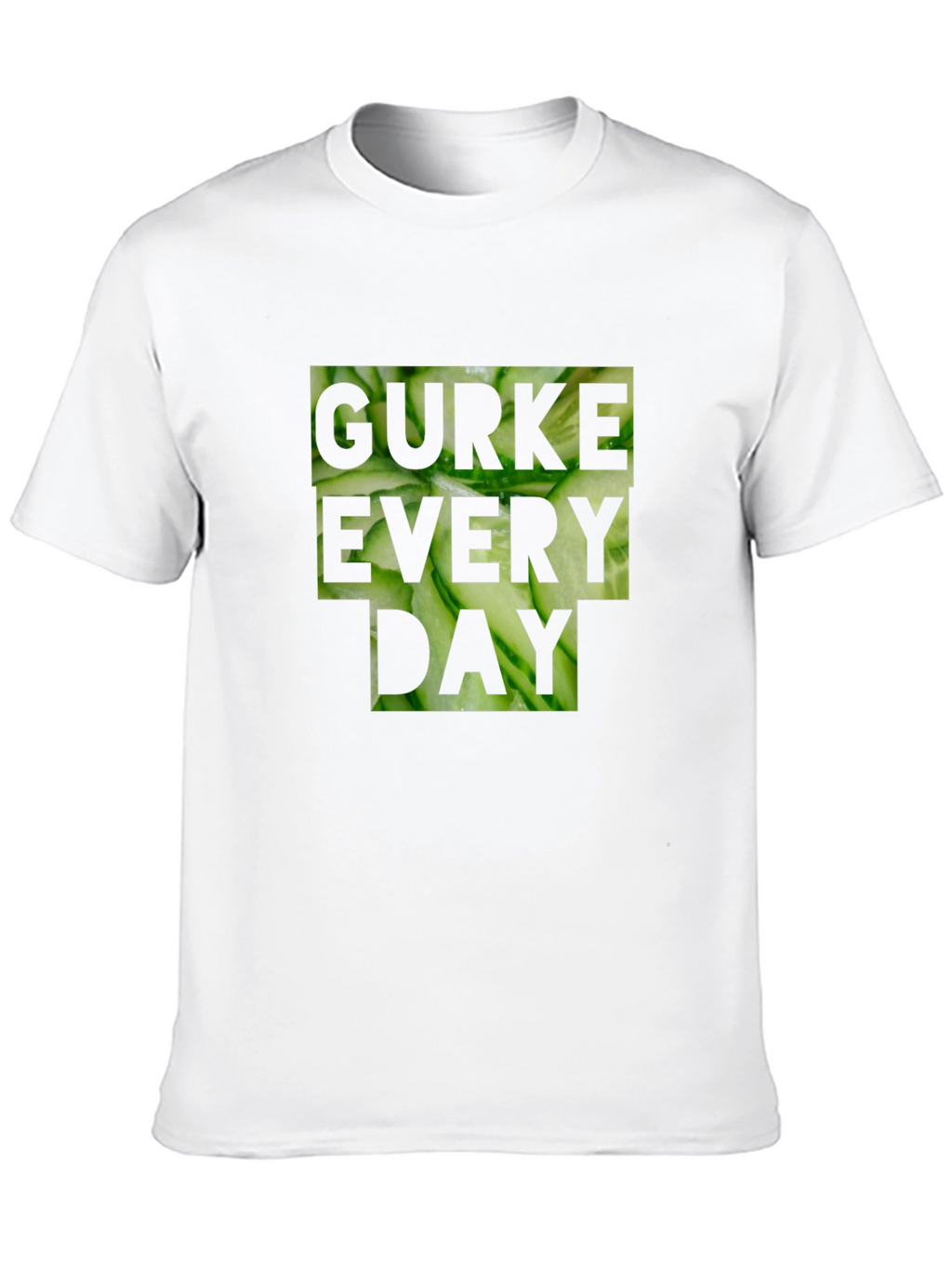 Gurke Every Day Black T-Shirt