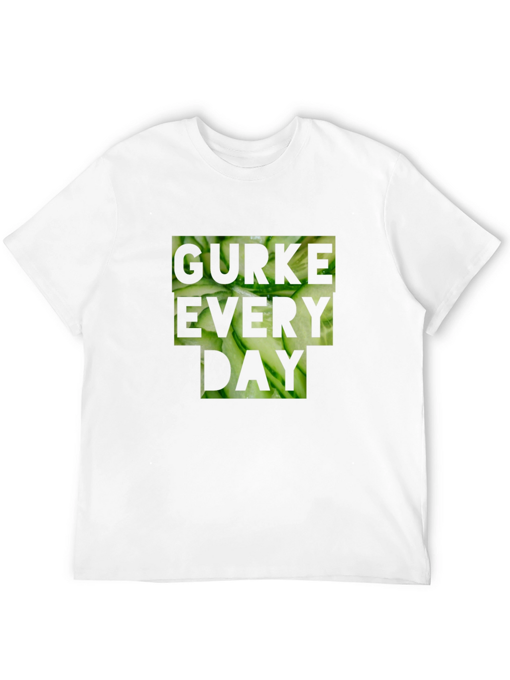 Gurke Every Day Black T-Shirt