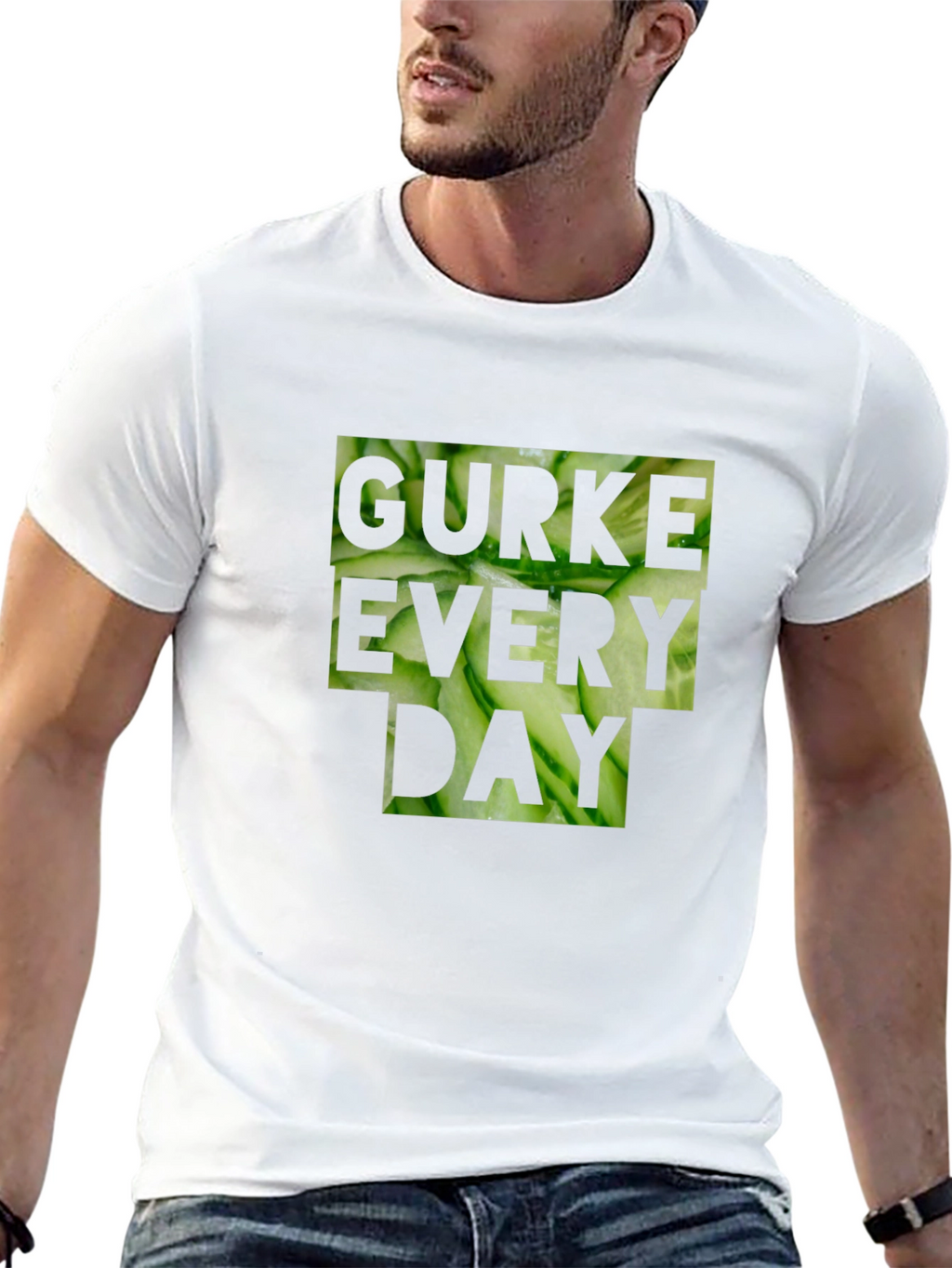 Gurke Every Day Black T-Shirt