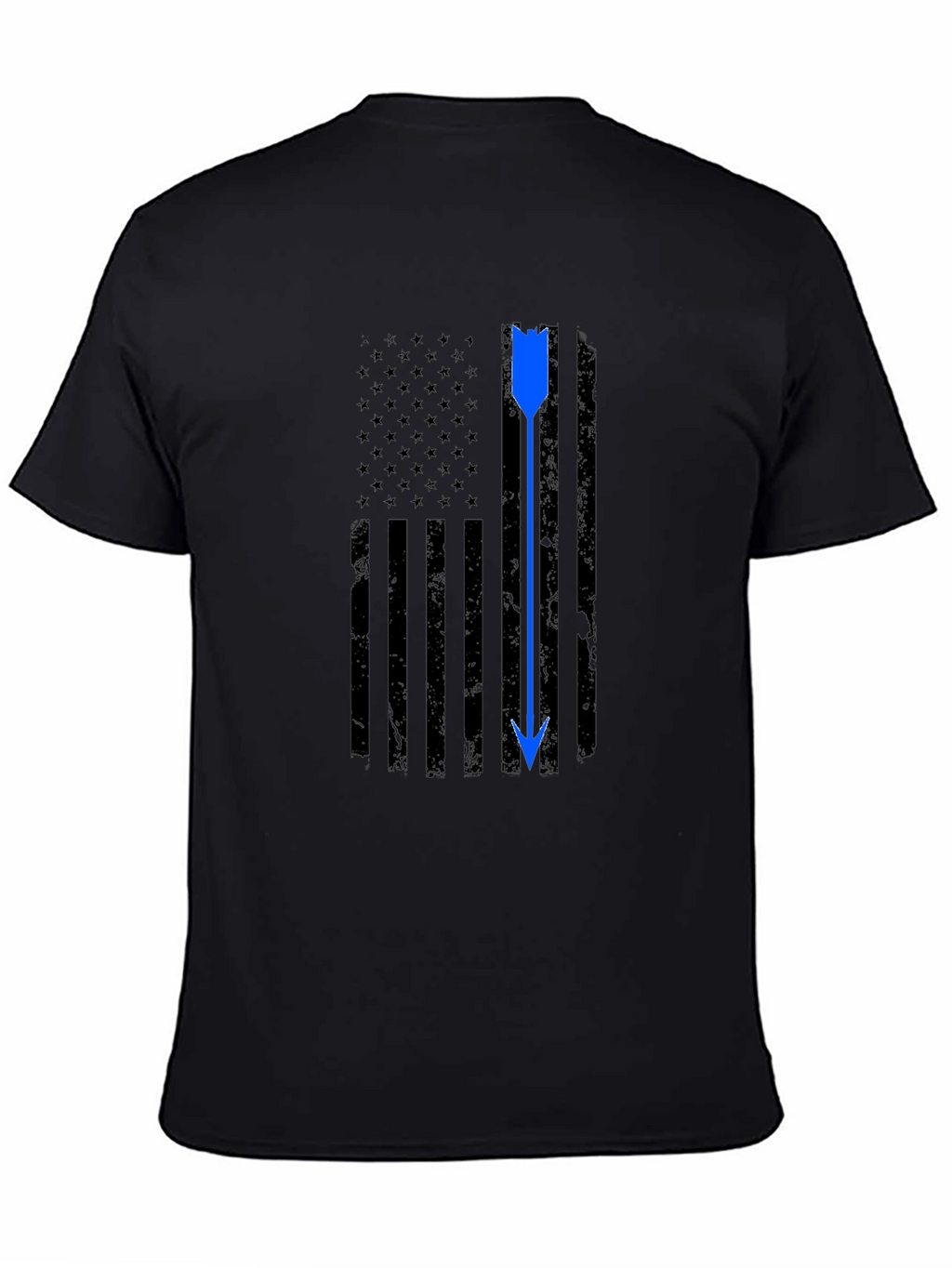 American Flag Arrow Graphic T-Shirt