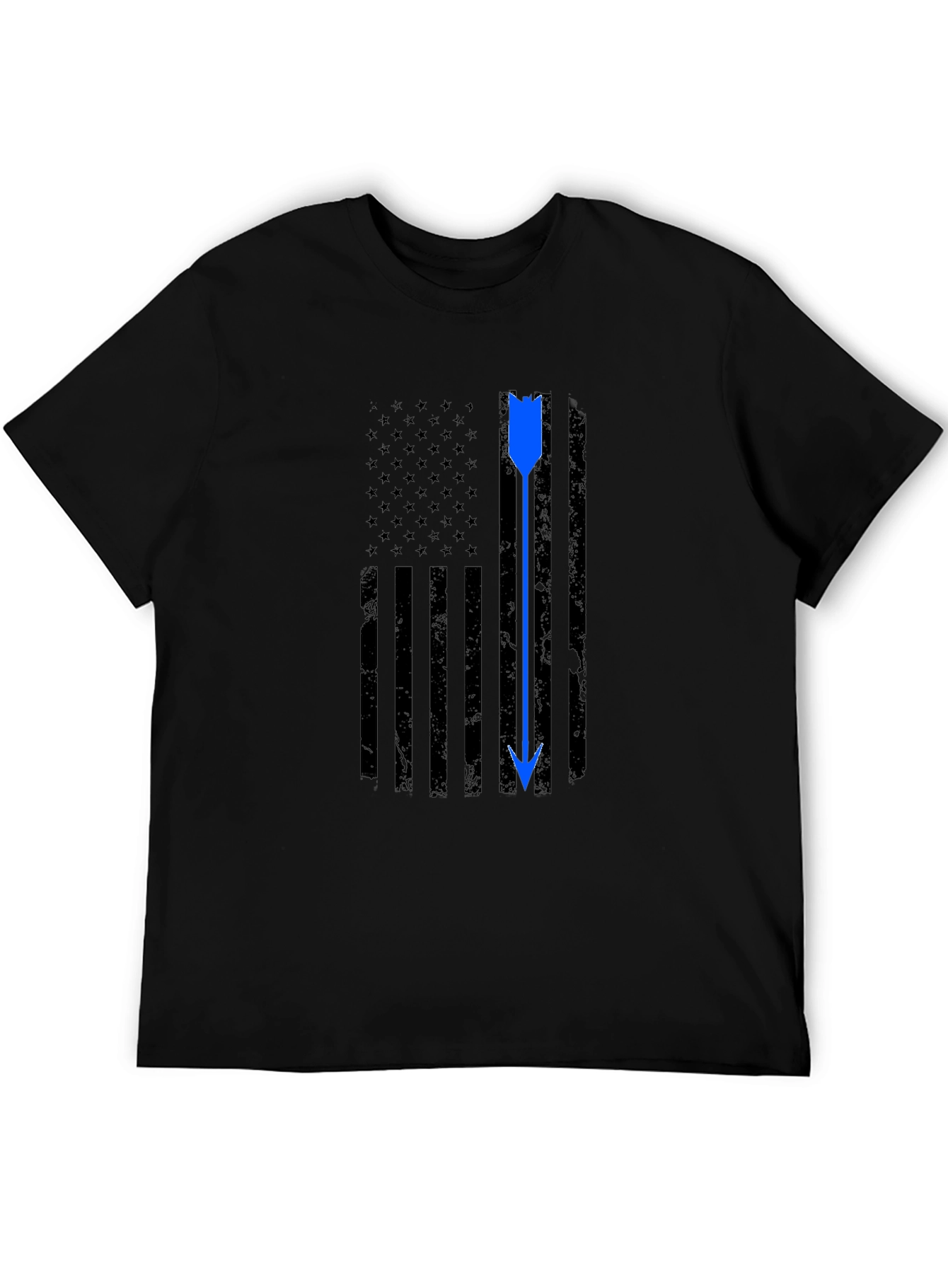 American Flag Arrow Graphic T-Shirt