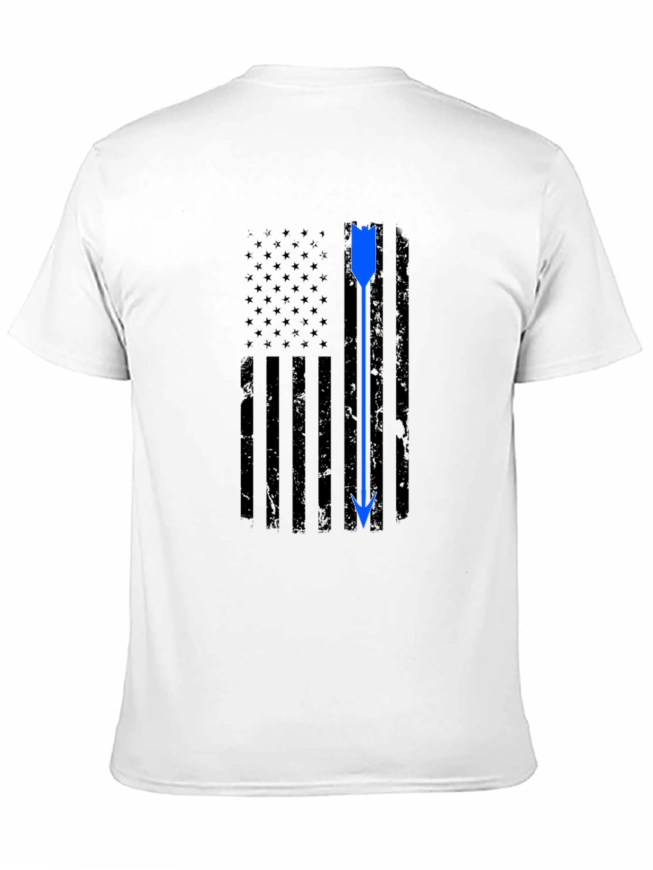 American Flag Arrow Graphic T-Shirt