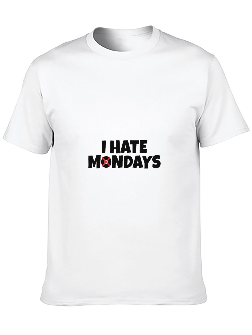 I Hate Mondays Black Graphic Tee