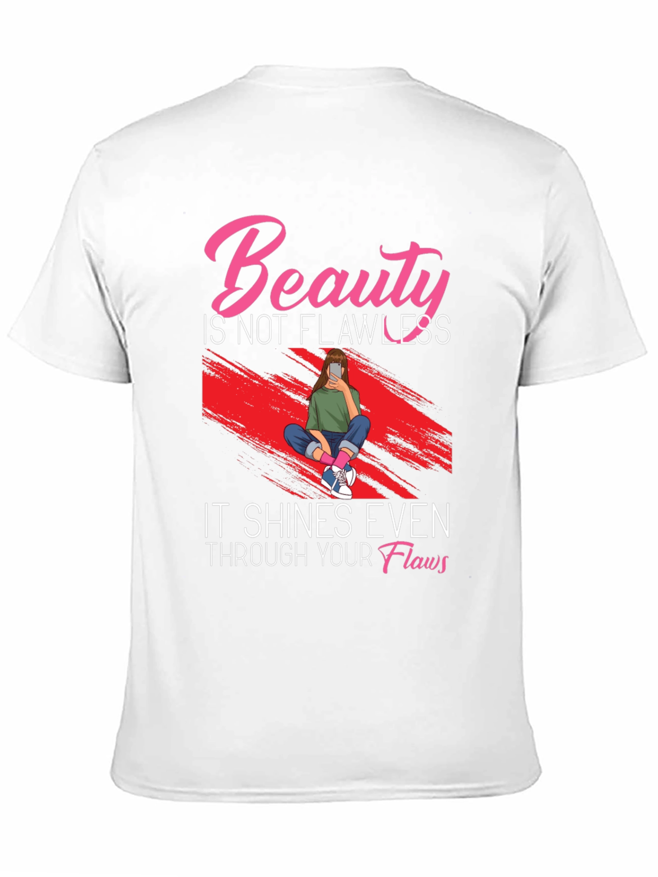 Beauty Through Flaws Graphic T-Shirt