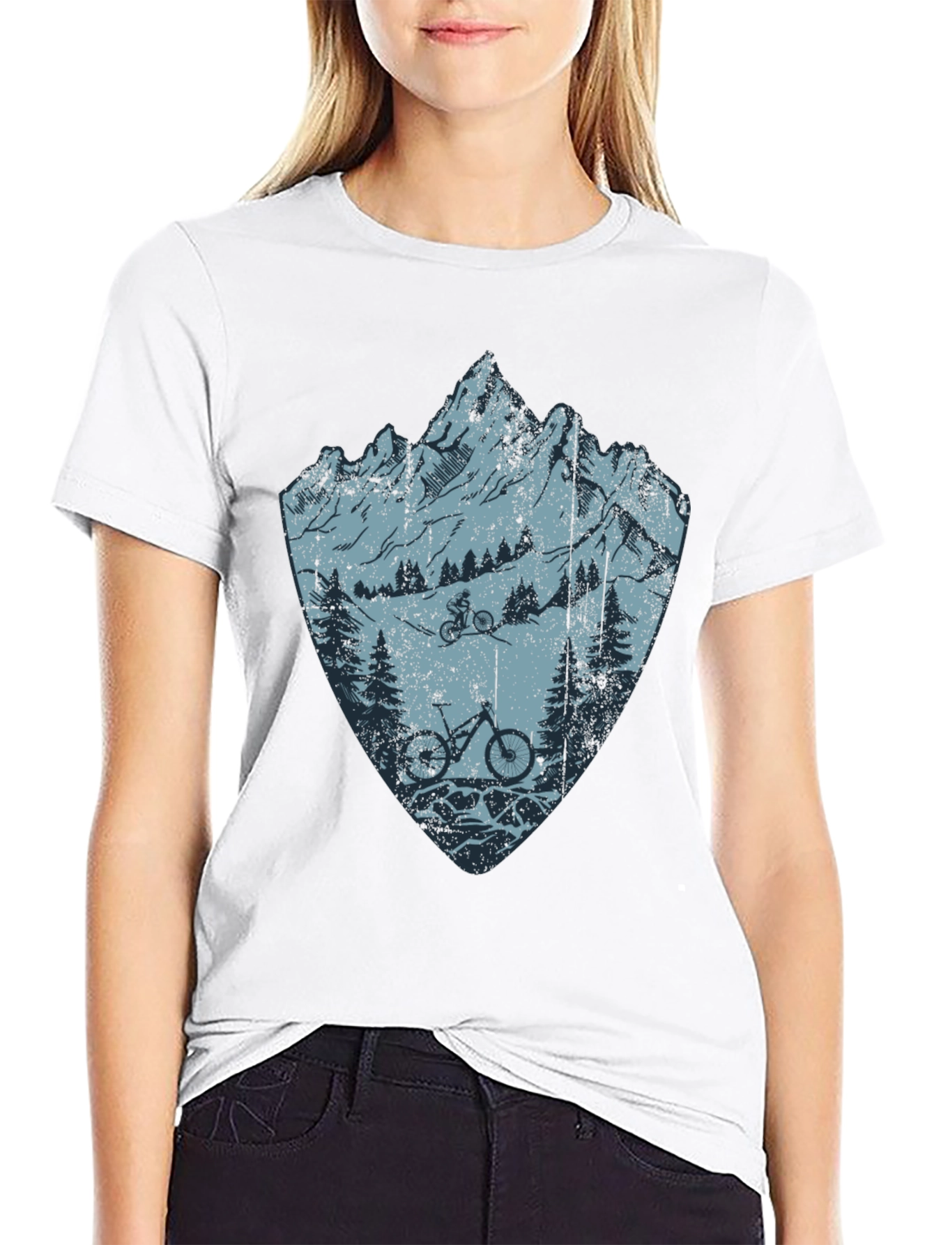 Mountain Bike T-Shirt - Nature Adventure Tee