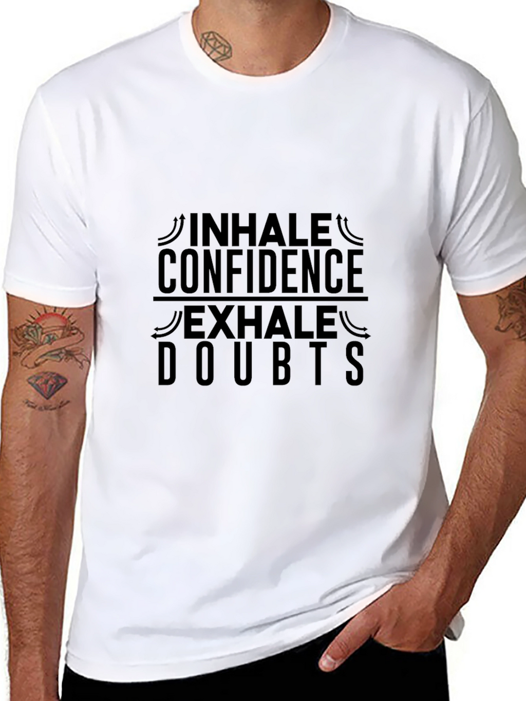 Inhale Confidence Exhale Doubts T-Shirt