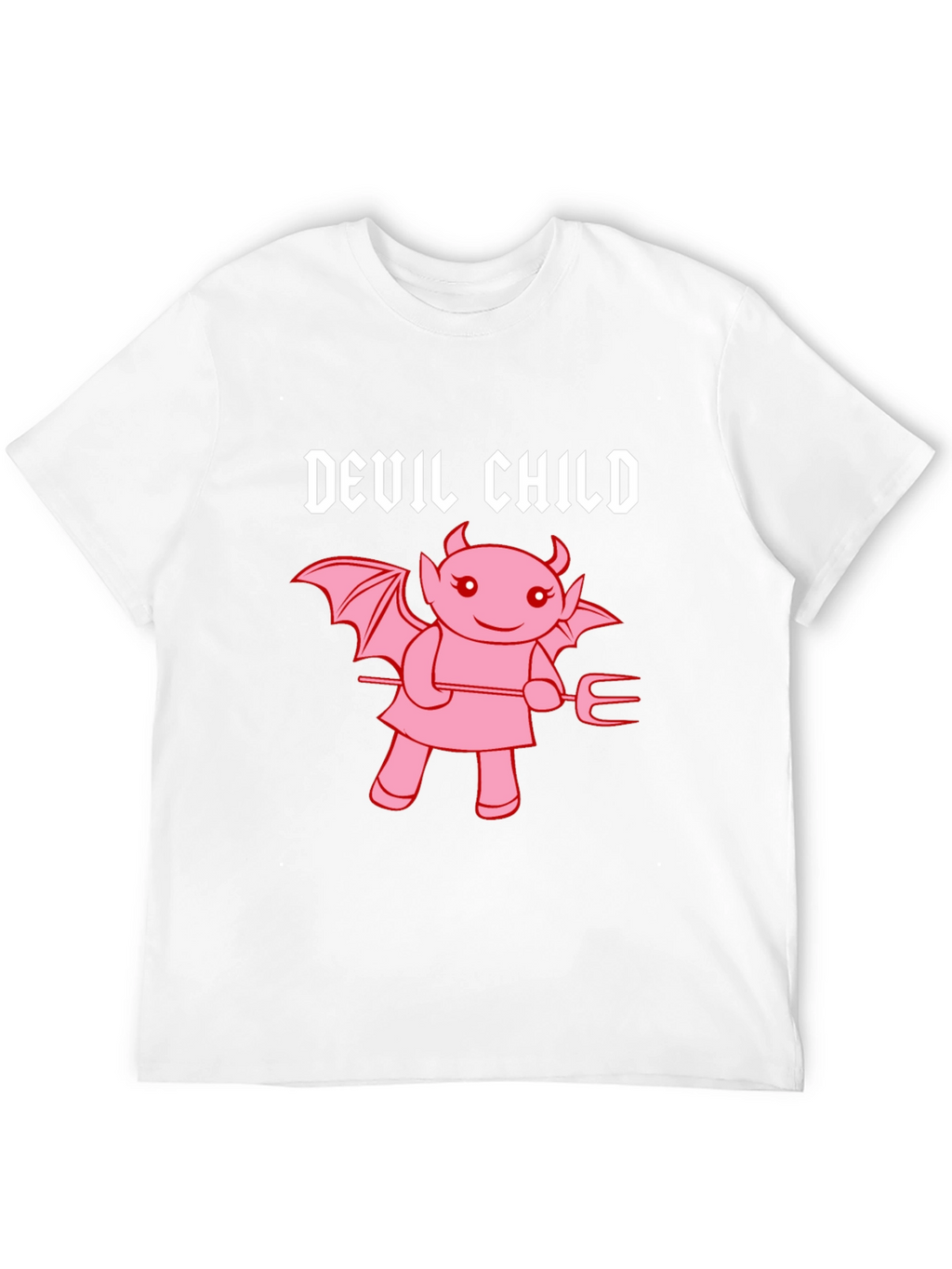Devil Child Graphic Tee - Unisex Black T-Shirt