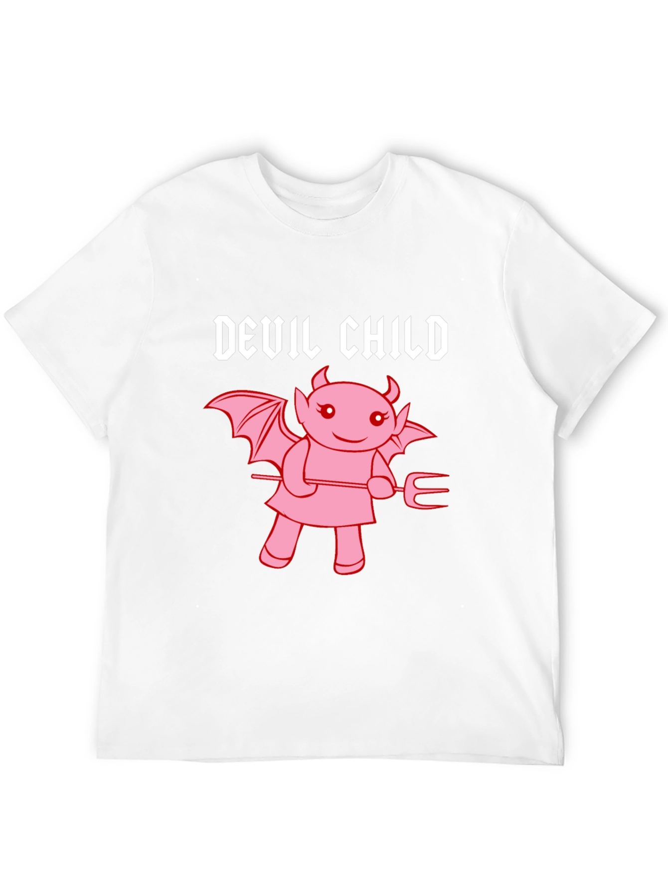 Devil Child Graphic Tee - Unisex Black T-Shirt