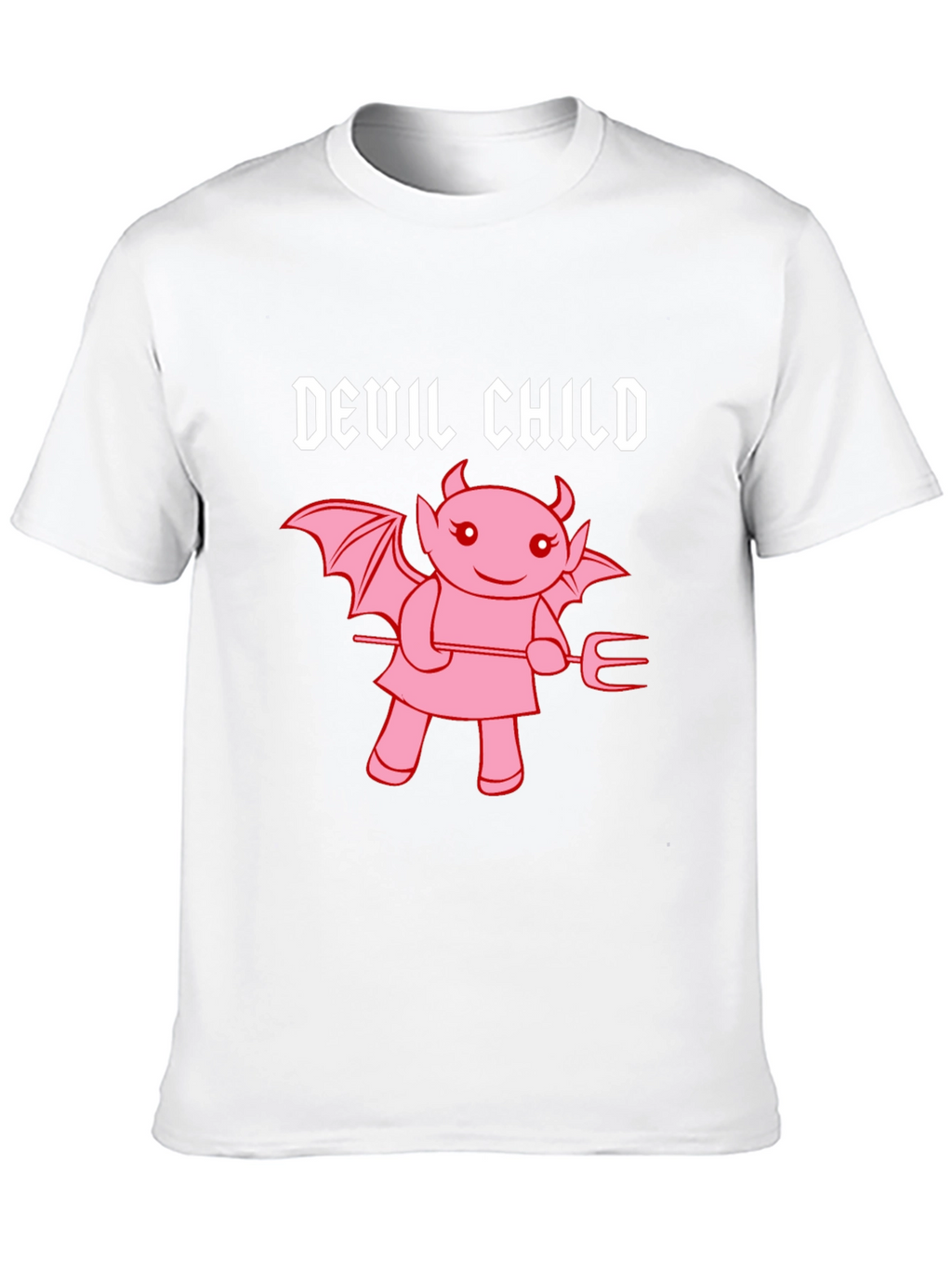 Devil Child Graphic Tee - Unisex Black T-Shirt