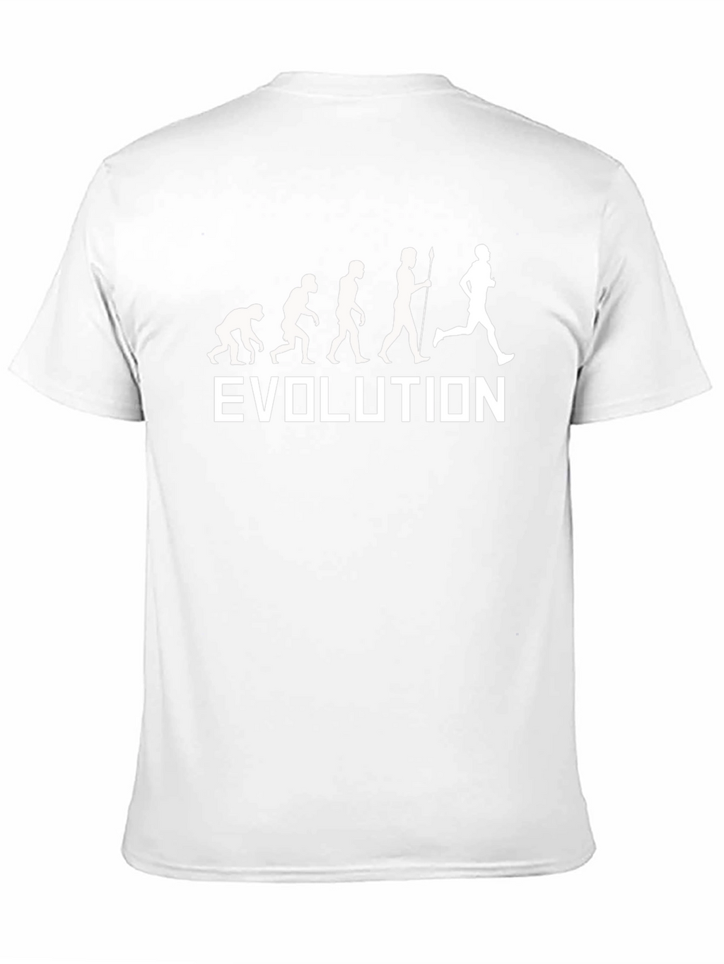 Evolution Runner T-Shirt - Black Cotton Tee