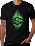 Ethereum Cityscape T-Shirt - Crypto Fashion