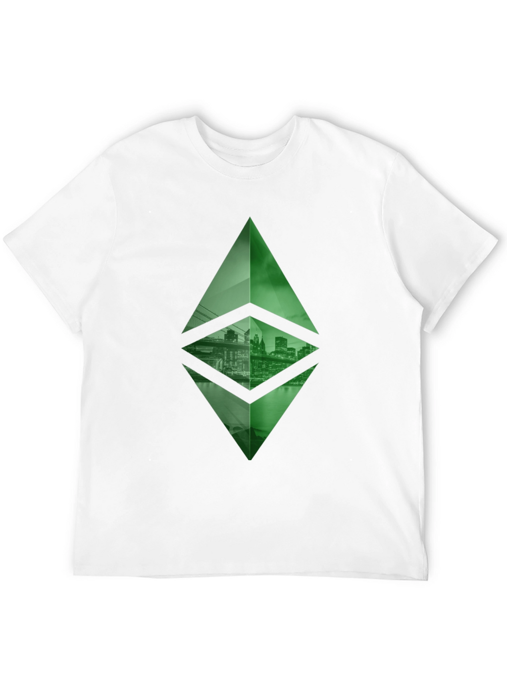 Ethereum Cityscape T-Shirt - Crypto Fashion