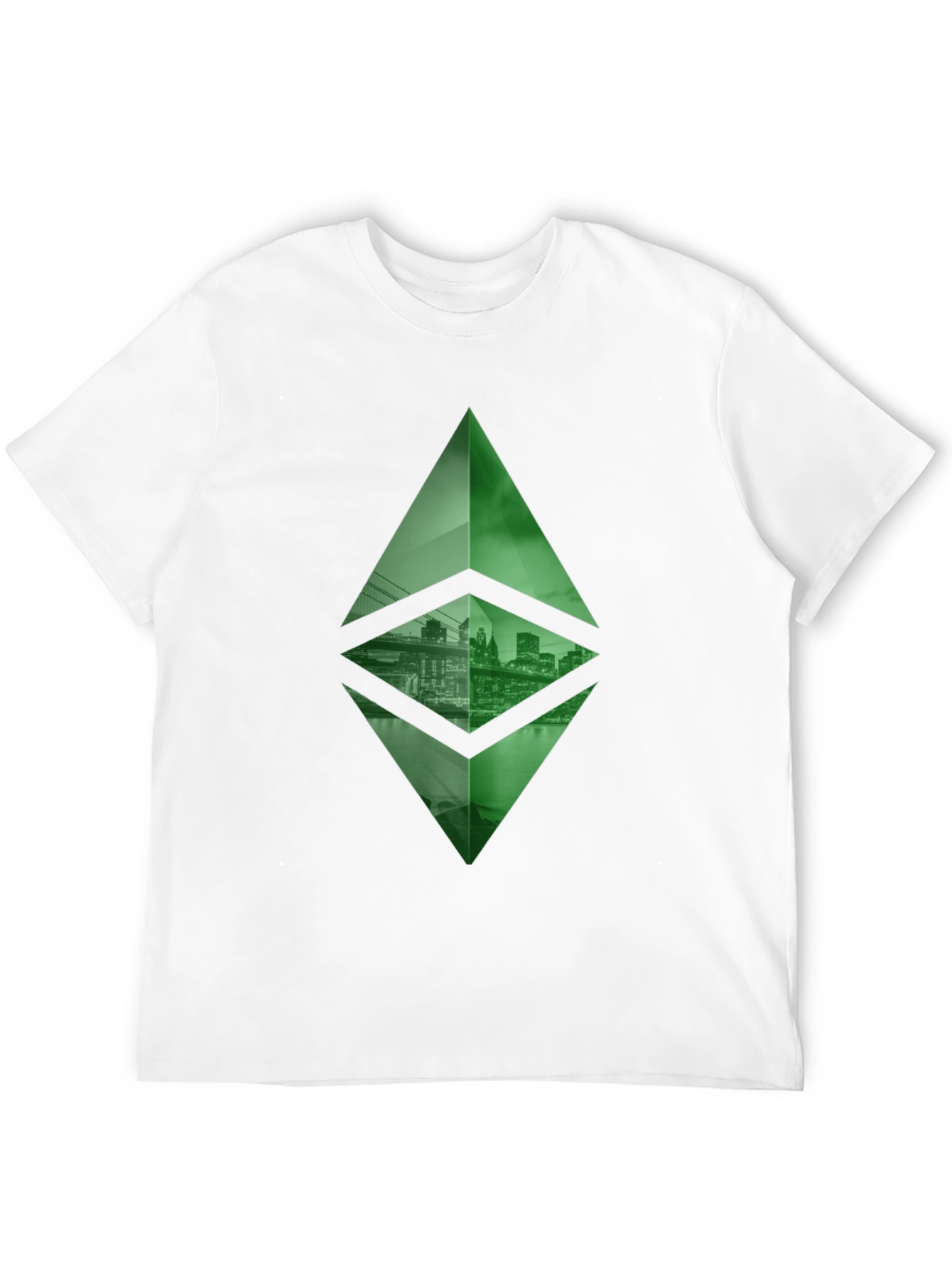 Ethereum Cityscape T-Shirt - Crypto Fashion