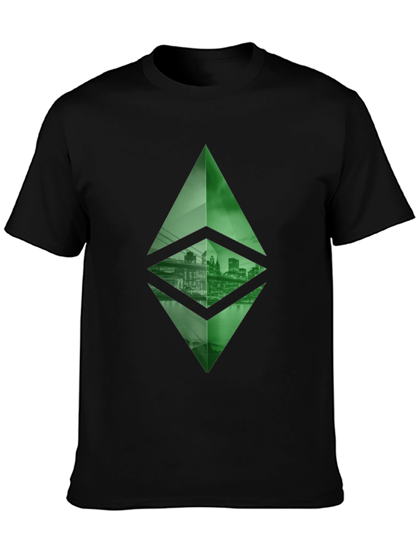 Ethereum Cityscape T-Shirt - Crypto Fashion