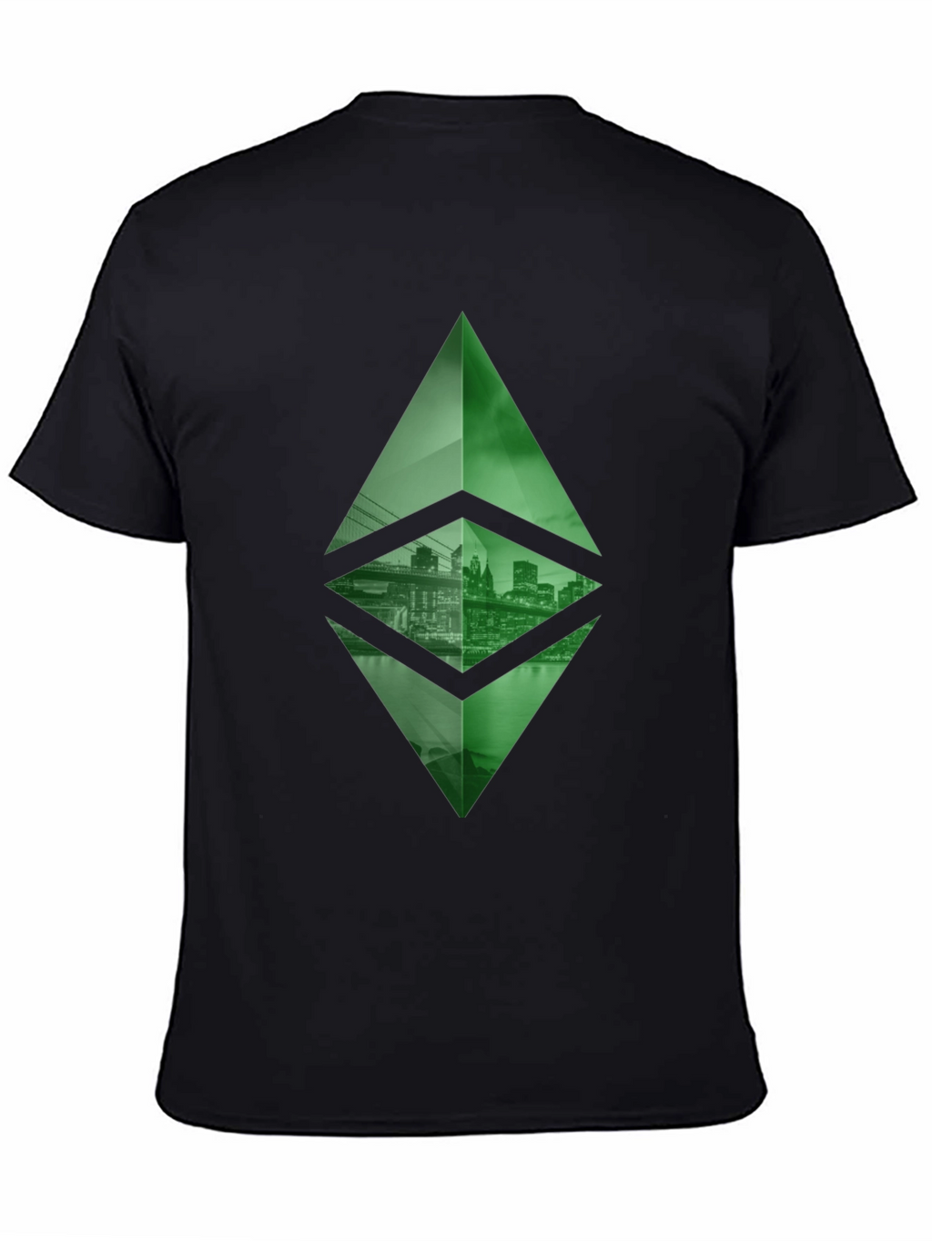 Ethereum Cityscape T-Shirt - Crypto Fashion