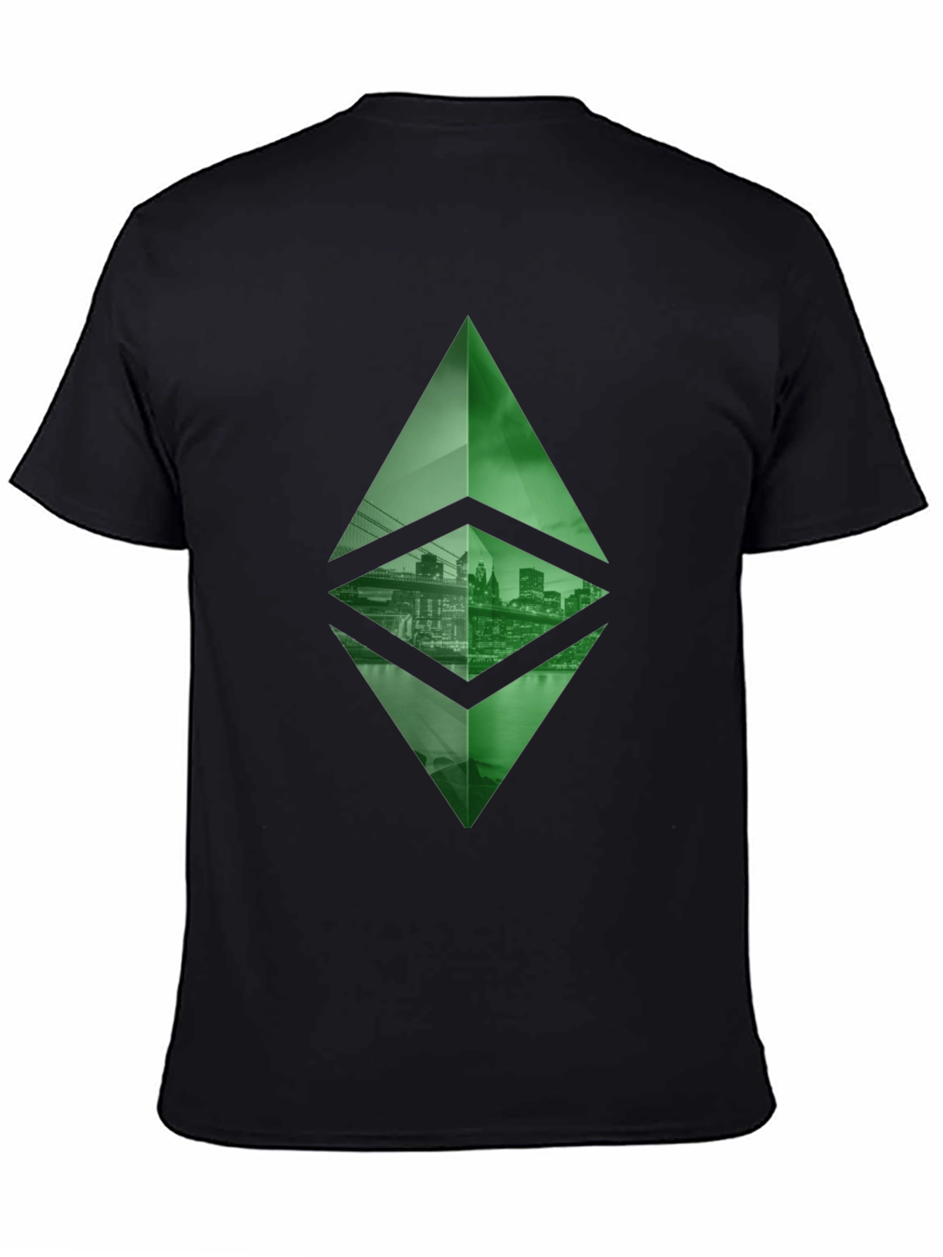 Ethereum Cityscape T-Shirt - Crypto Fashion