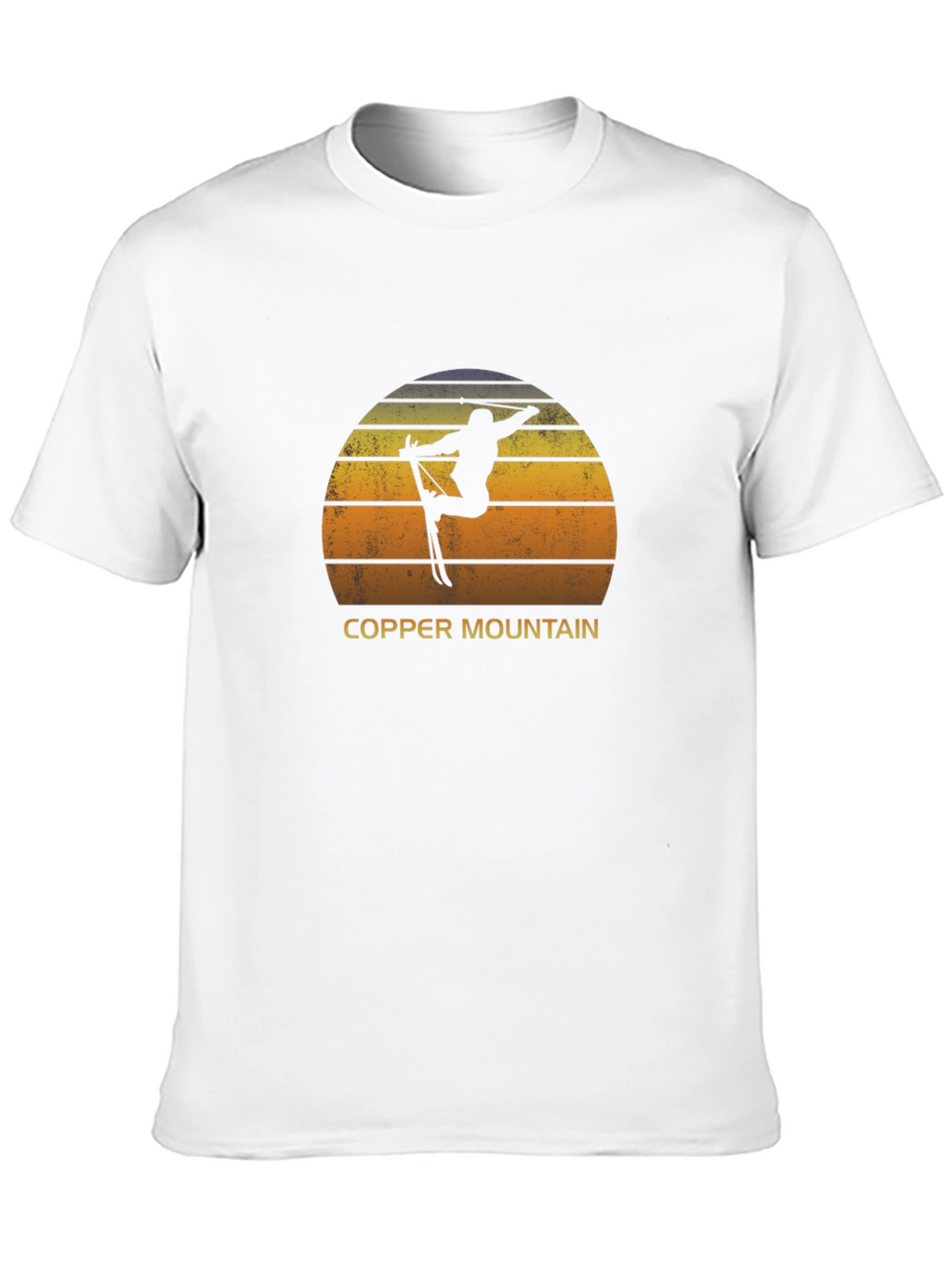 Copper Mountain Ski Silhouette Tee - Black