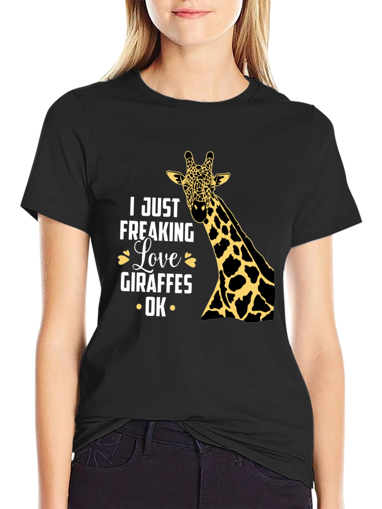 I Just Freaking Love Giraffes OK T-Shirt