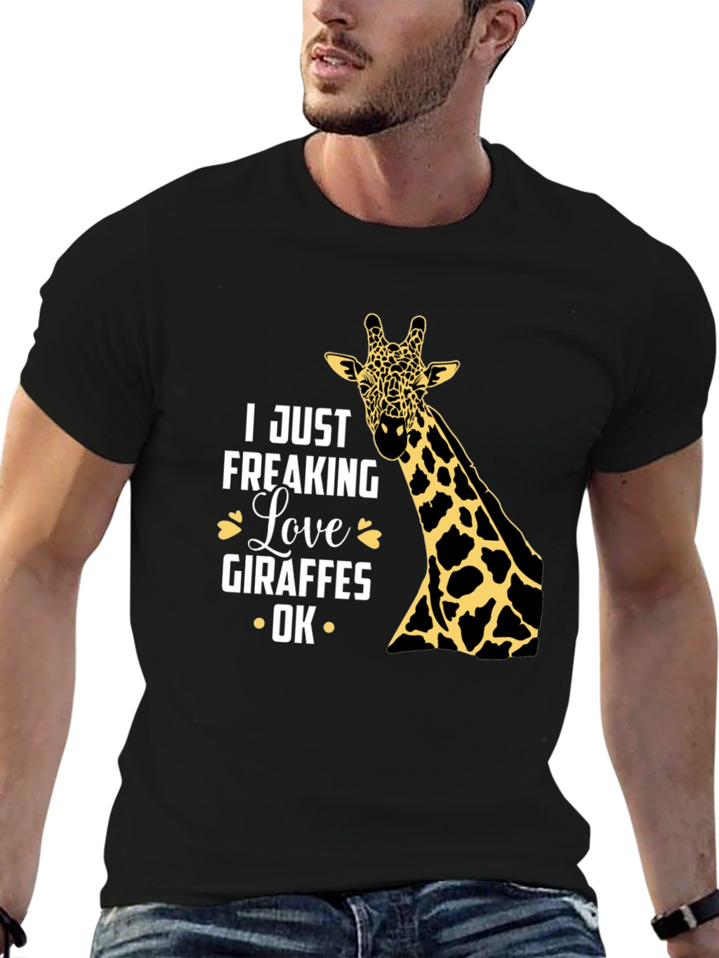 I Just Freaking Love Giraffes OK T-Shirt