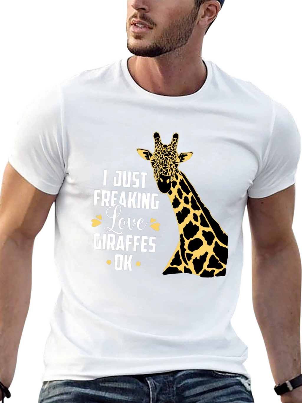 I Just Freaking Love Giraffes OK T-Shirt