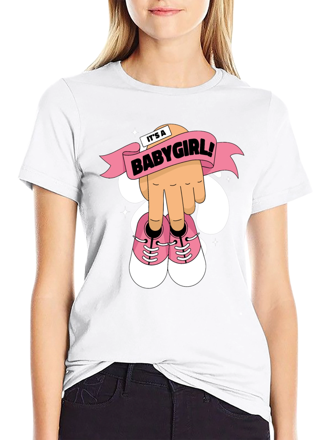 Its a Baby Girl! Graphic Tee