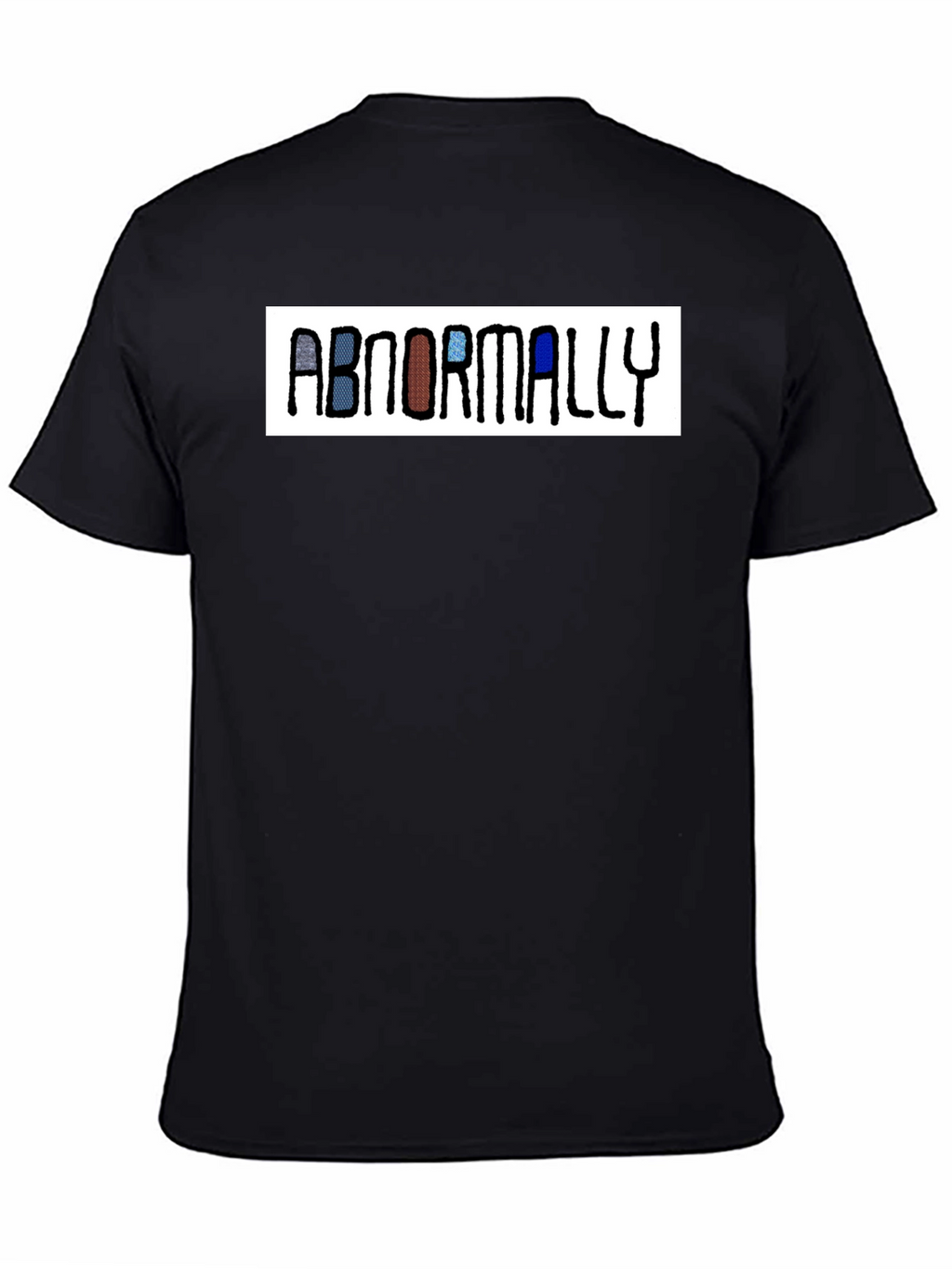 Abnormally Funny Graphic Tee - Black Casual T-Shirt