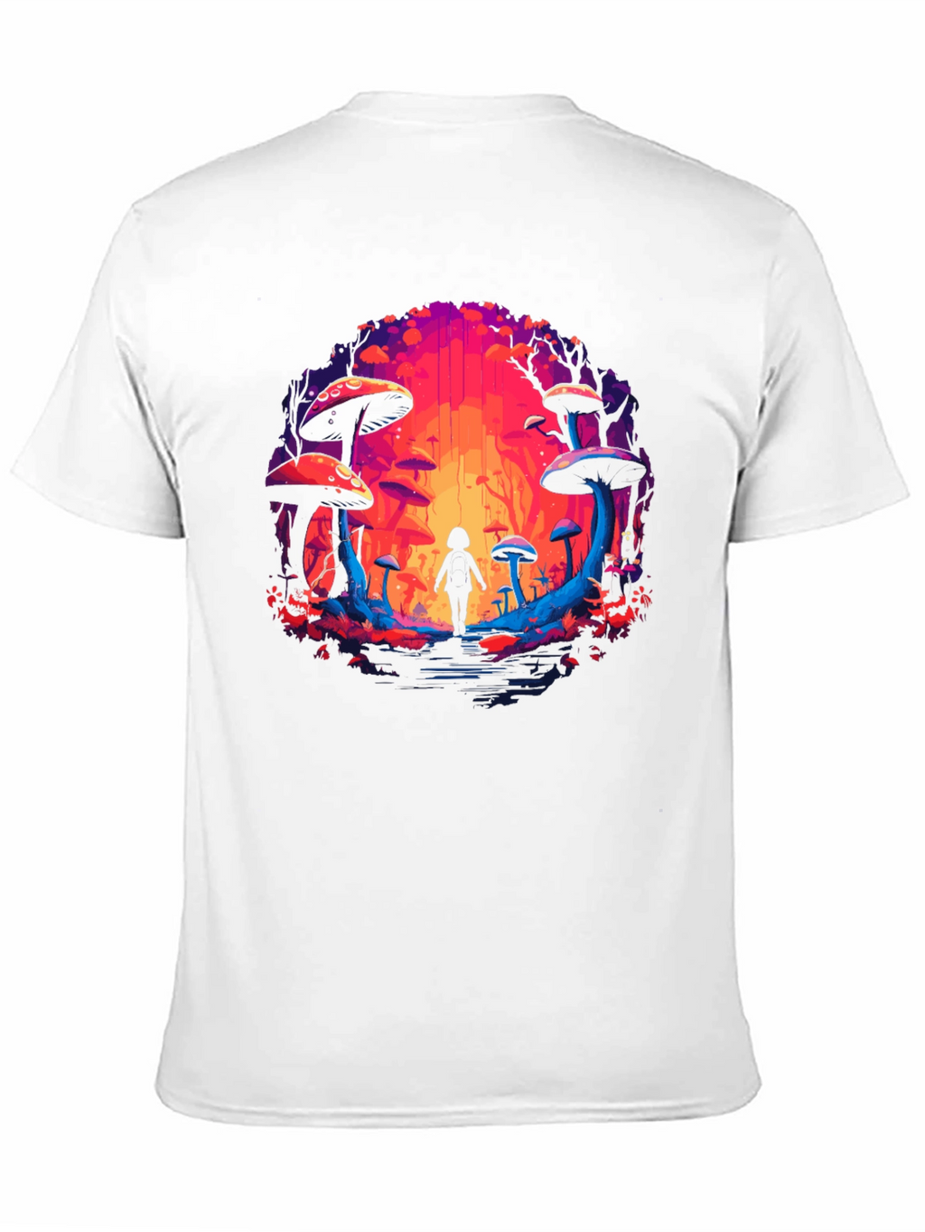 Mystical Mushroom Forest Graphic Tee