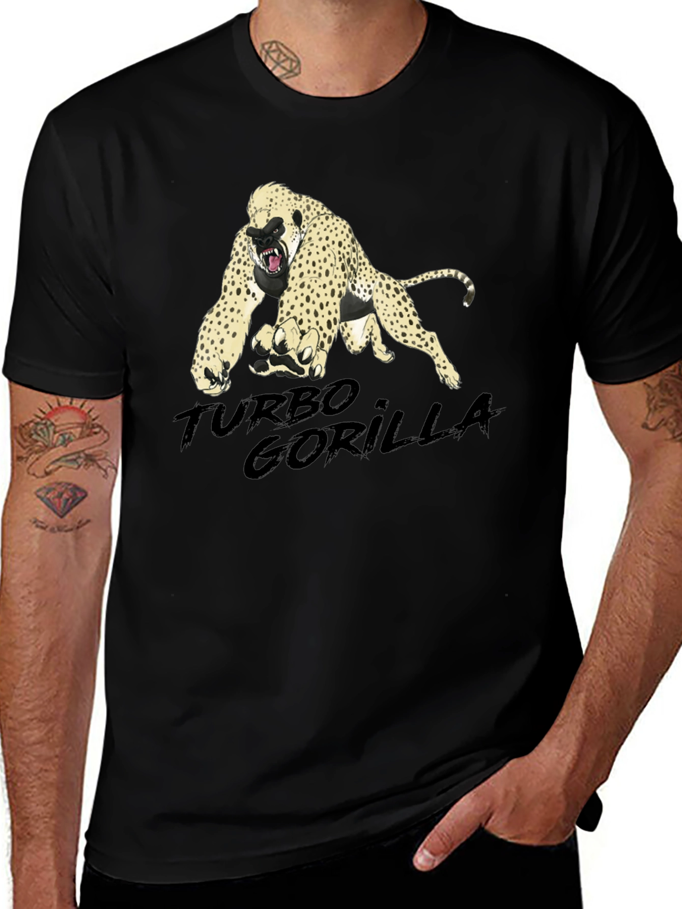 Turbo Gorilla Graphic T-Shirt
