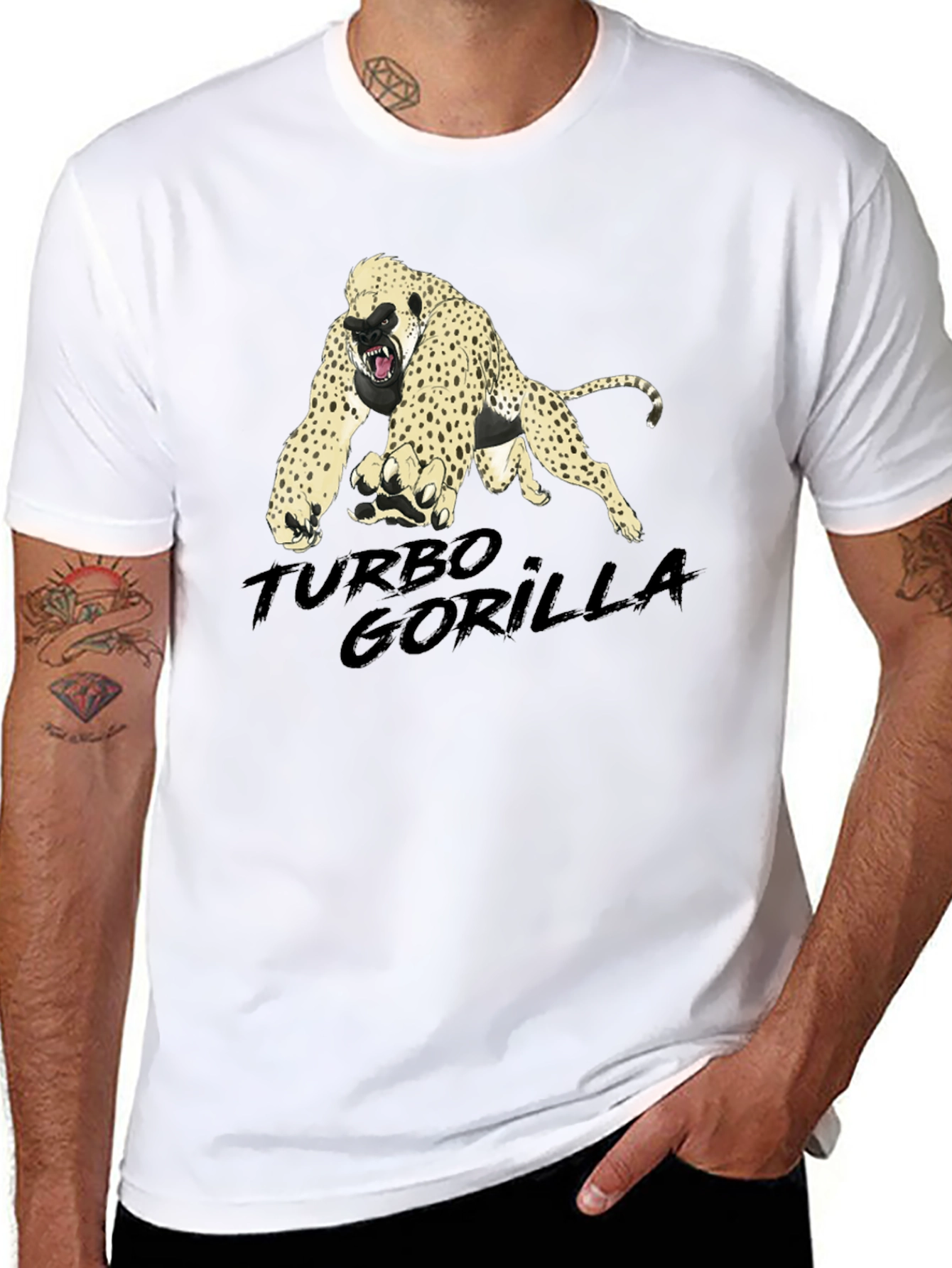 Turbo Gorilla Graphic T-Shirt