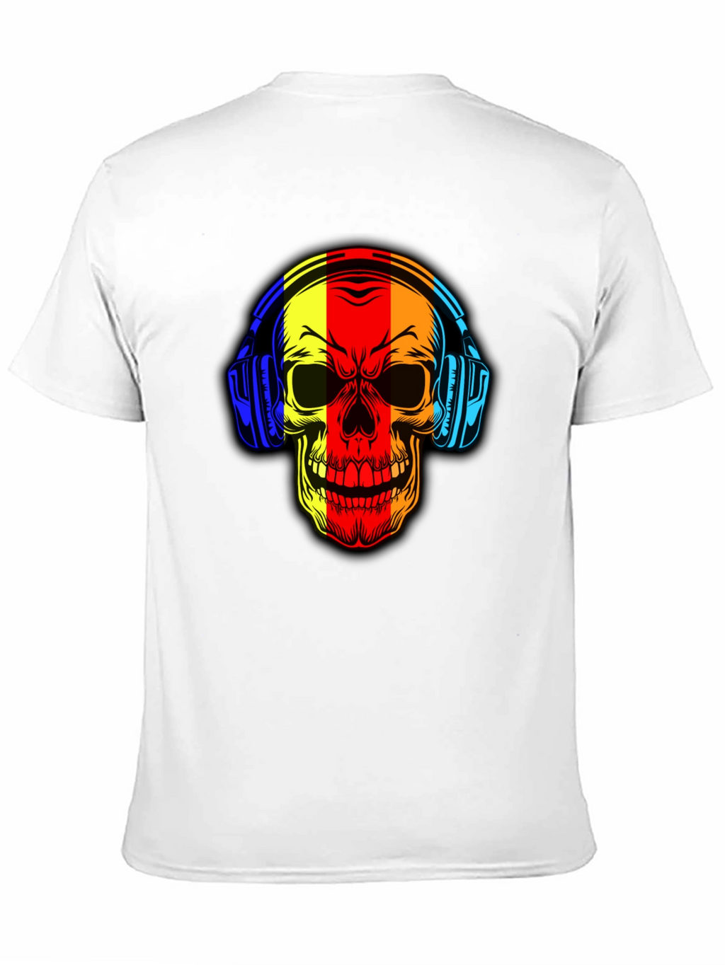 Skull Headphone Graphic Tee - Cool Music Lover Shirt