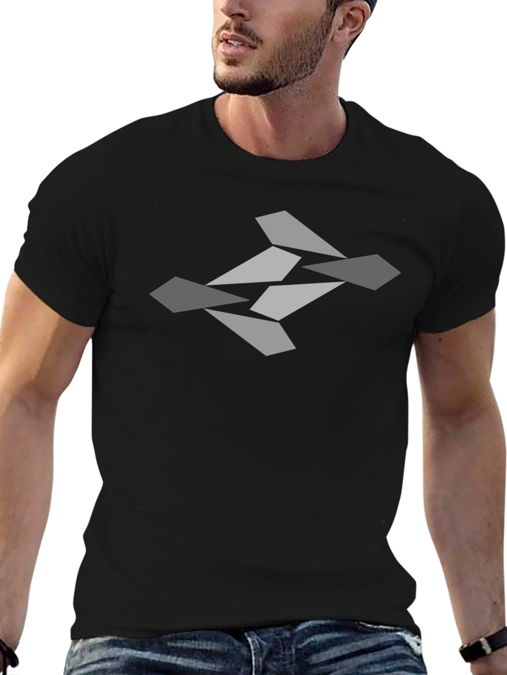 Geometric Graphic Print T-Shirt