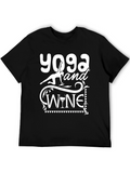 Yoga and Wine T-Shirt