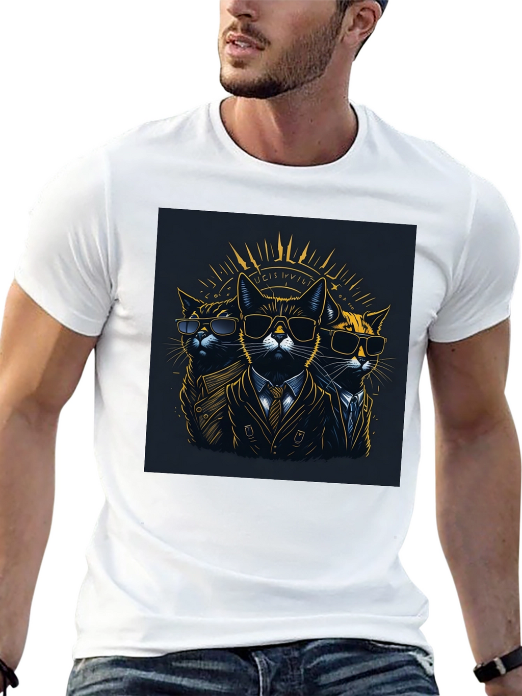 Cool Cat Squad Graphic Tee