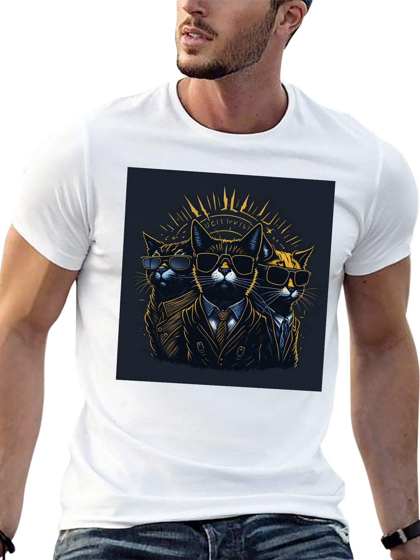 Cool Cat Squad Graphic Tee