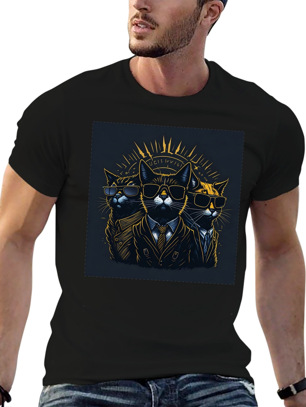 Cool Cat Squad Graphic Tee