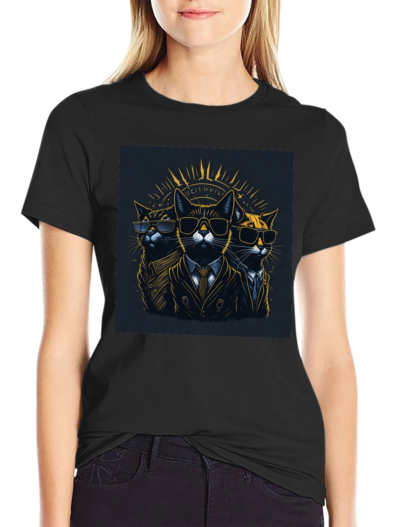 Cool Cat Squad Graphic Tee
