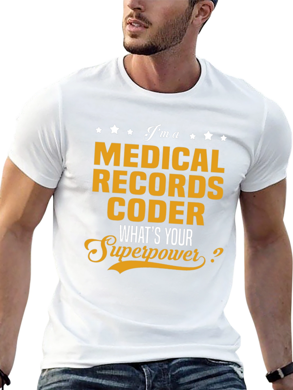Medical Records Coder Superpower T-Shirt