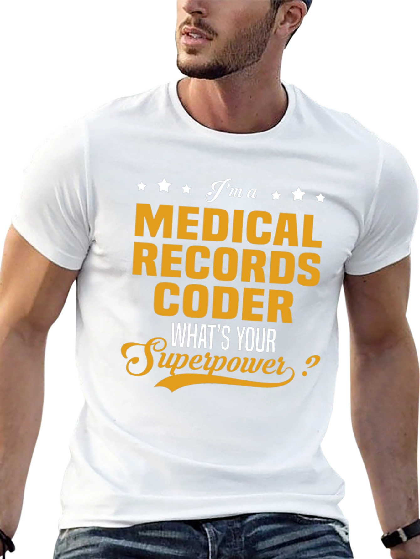 Medical Records Coder Superpower T-Shirt
