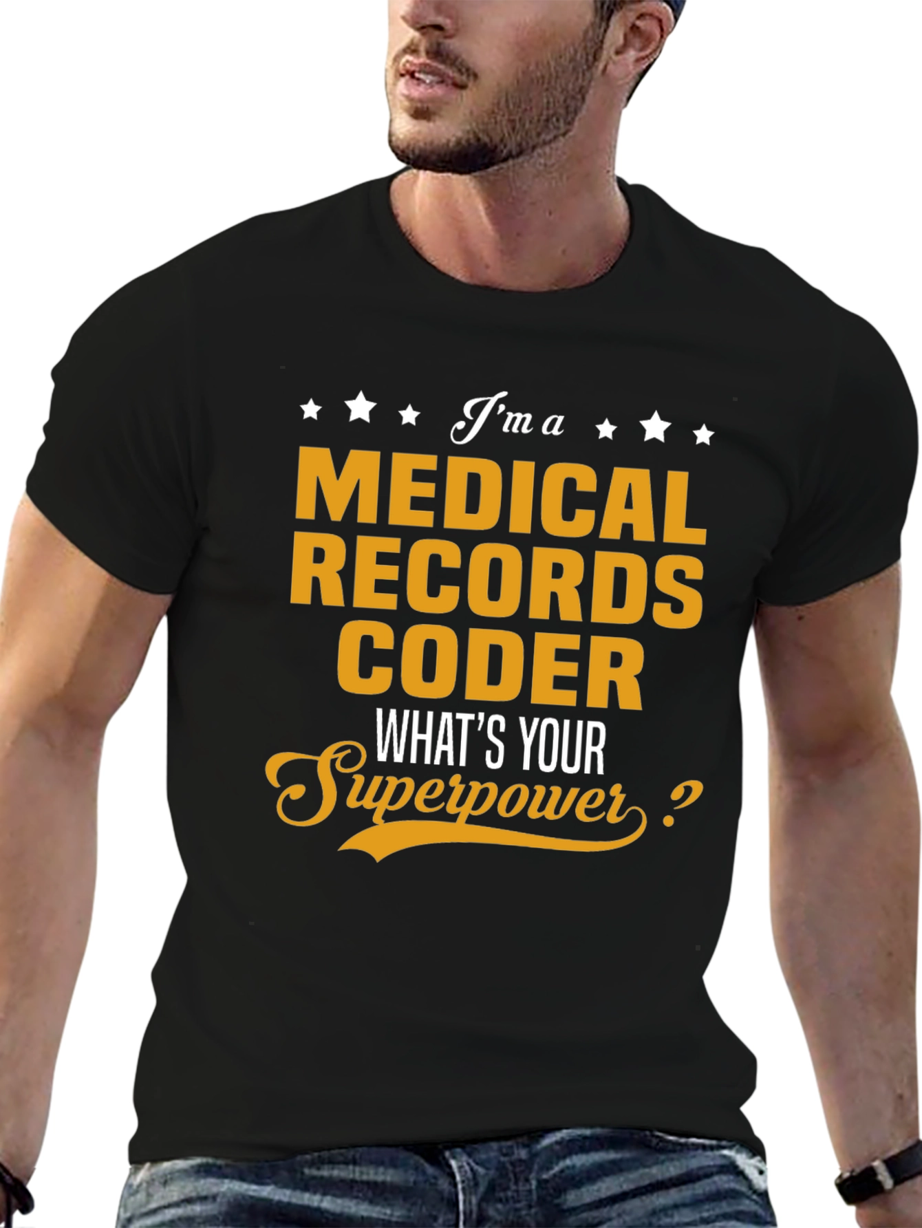 Medical Records Coder Superpower T-Shirt