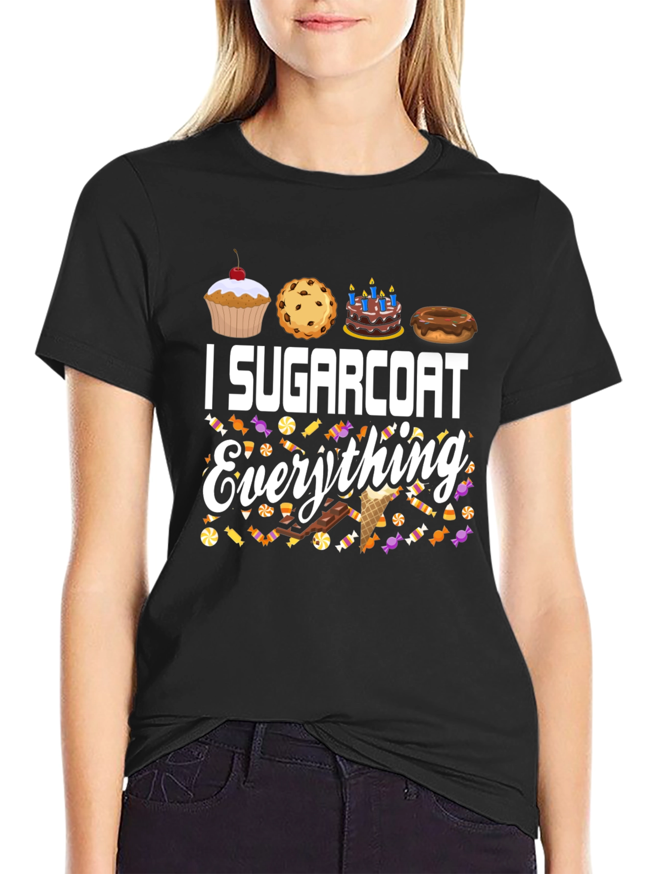 I Sugarcoat Everything Graphic T-Shirt