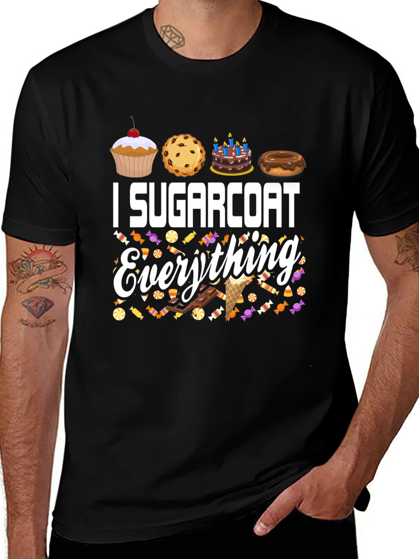 I Sugarcoat Everything Graphic T-Shirt