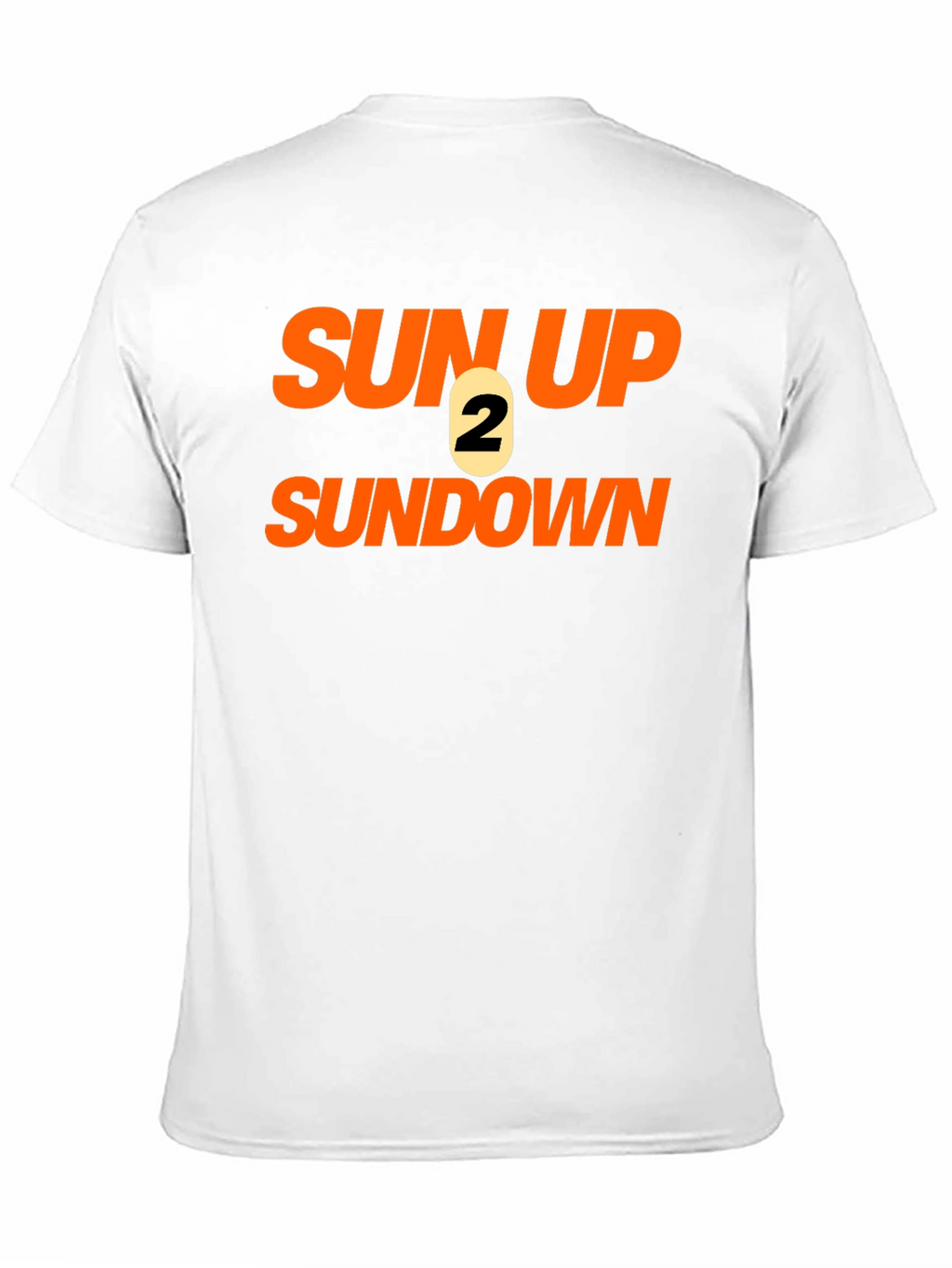 Sun Up 2 Sun Down Black Graphic Tee