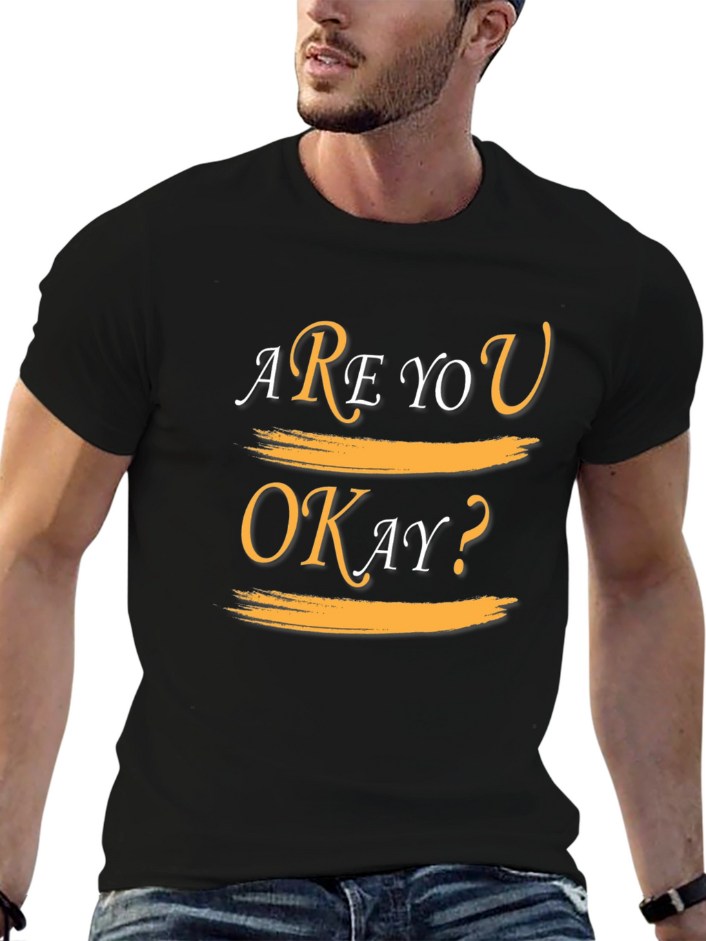 Are You Okay? Graphic Tee - Stylish Unisex T-Shirt