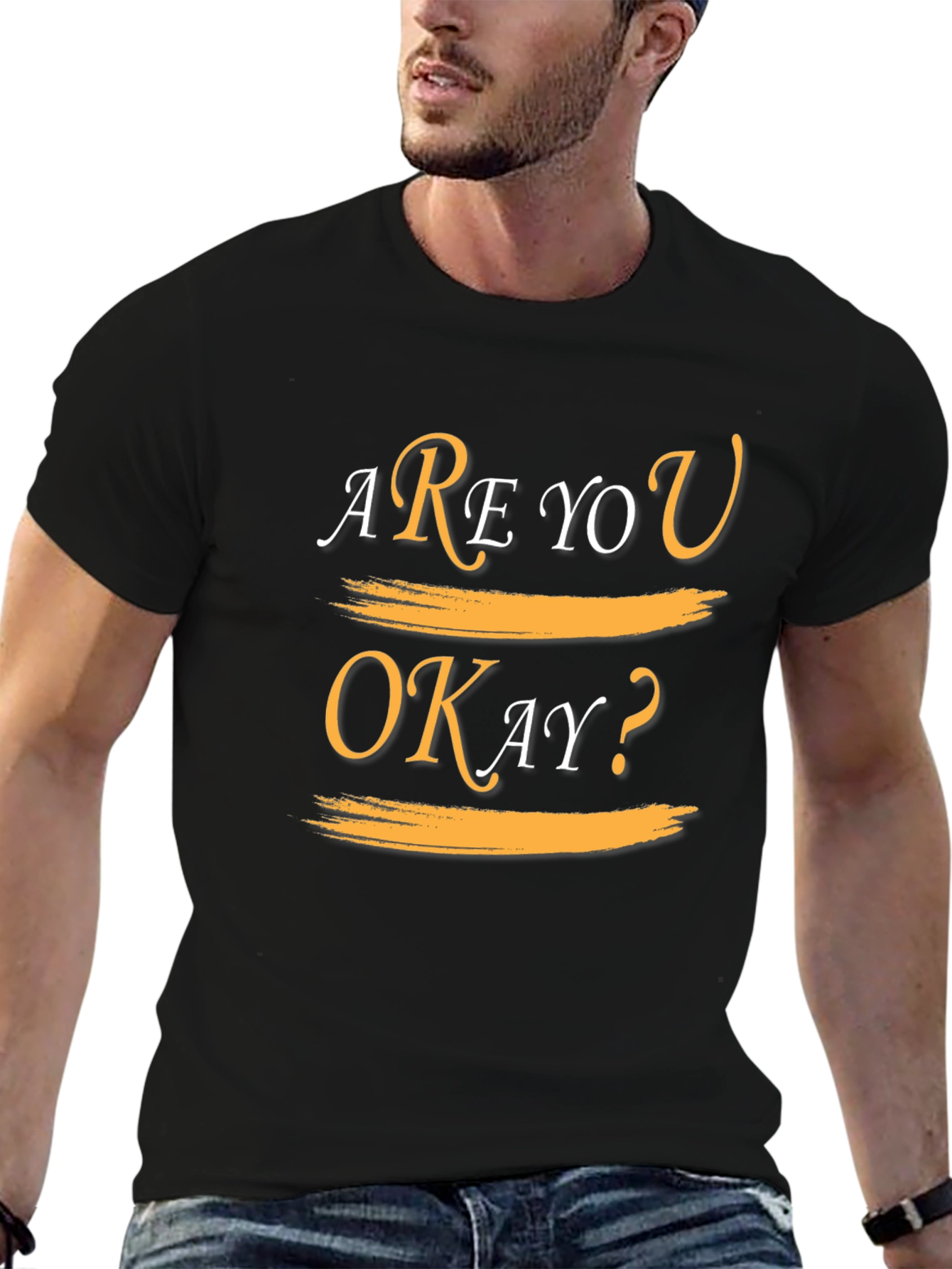 Are You Okay? Graphic Tee - Stylish Unisex T-Shirt