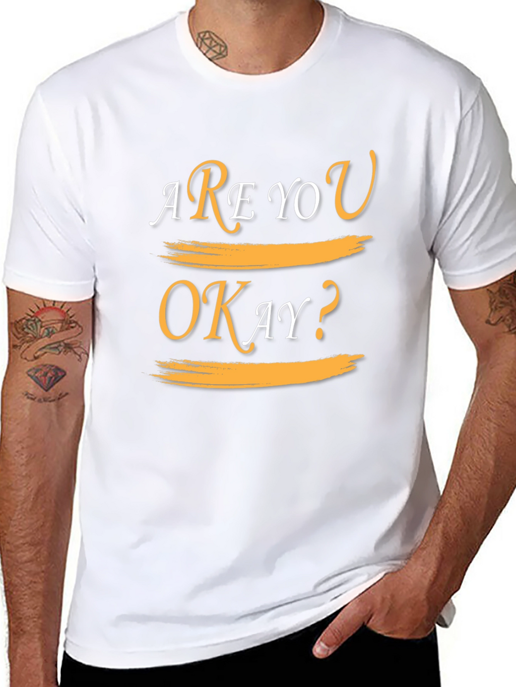 Are You Okay? Graphic Tee - Stylish Unisex T-Shirt