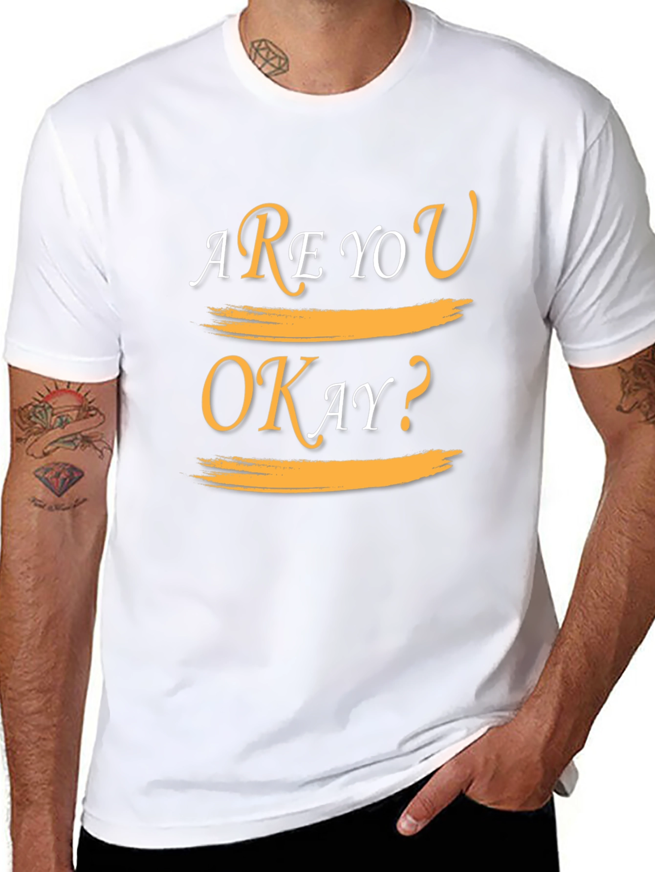 Are You Okay? Graphic Tee - Stylish Unisex T-Shirt