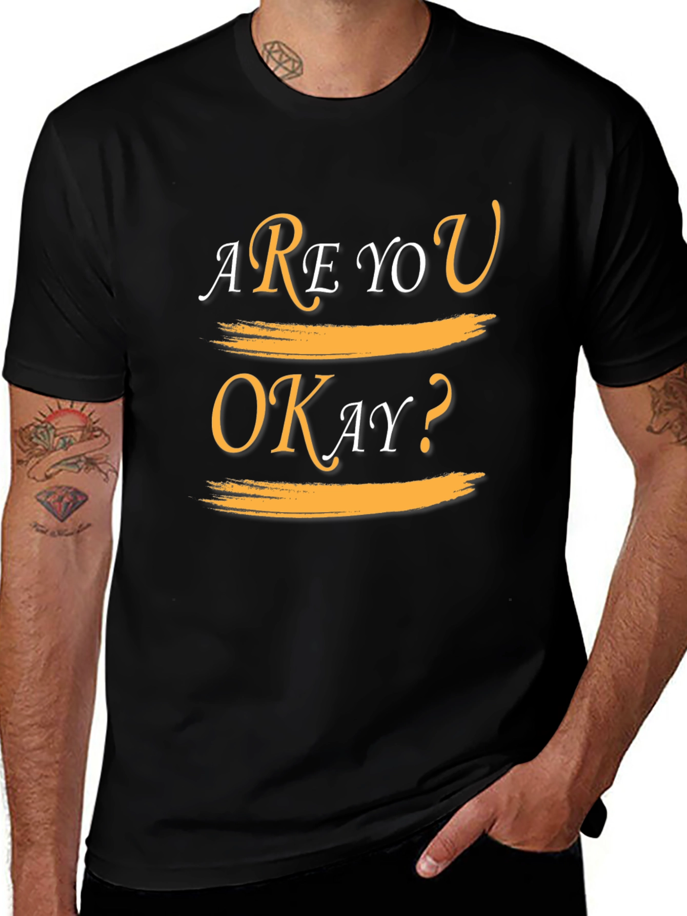 Are You Okay? Graphic Tee - Stylish Unisex T-Shirt