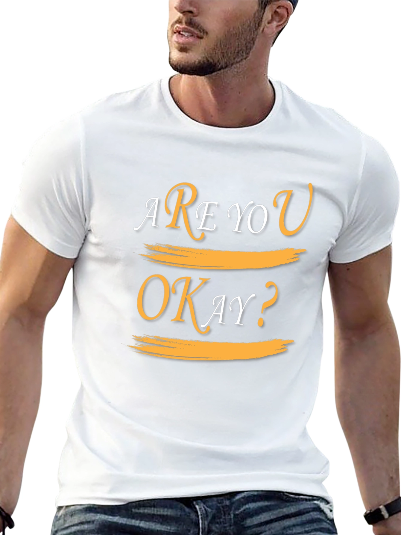Are You Okay? Graphic Tee - Stylish Unisex T-Shirt