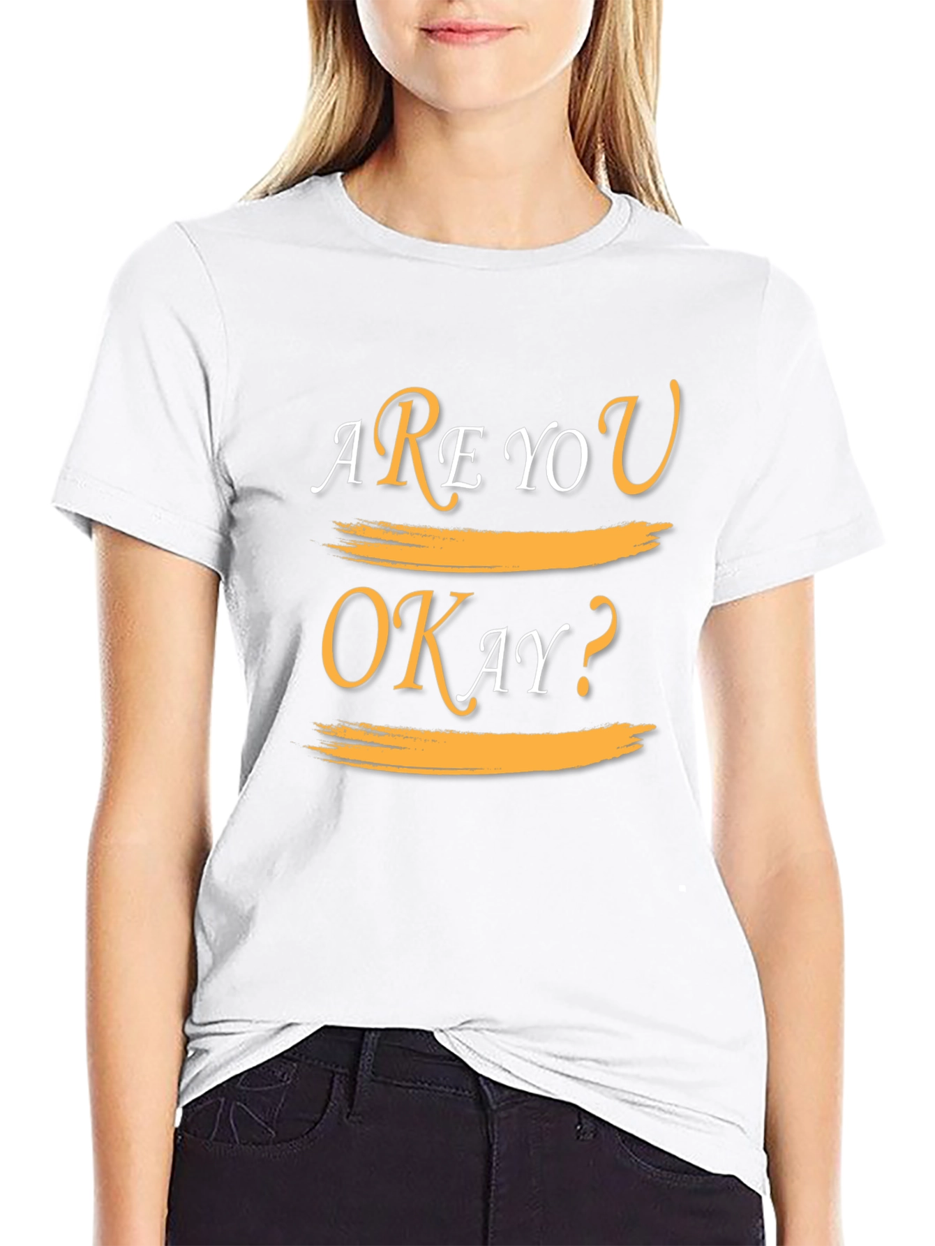 Are You Okay? Graphic Tee - Stylish Unisex T-Shirt